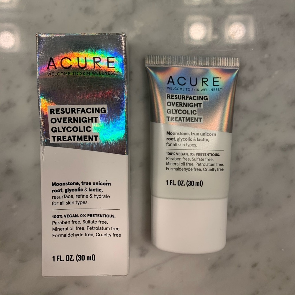 Acure Overnight Glycolic Treatment